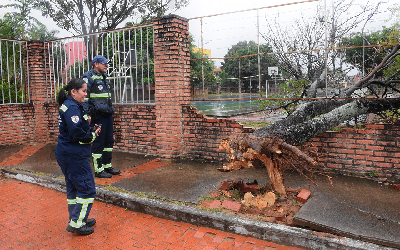 Alcaldía recomienda extremar precauciones ante lluvias persistentes y fuertes vientos en la ciudad